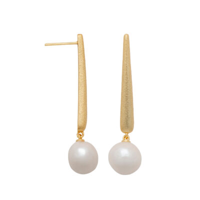 Drop Pearl Earrings