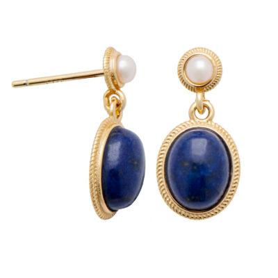 Celeste Lapis Earrings