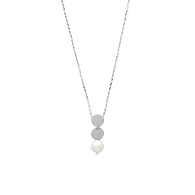 Circles of Life Necklace-Silver
